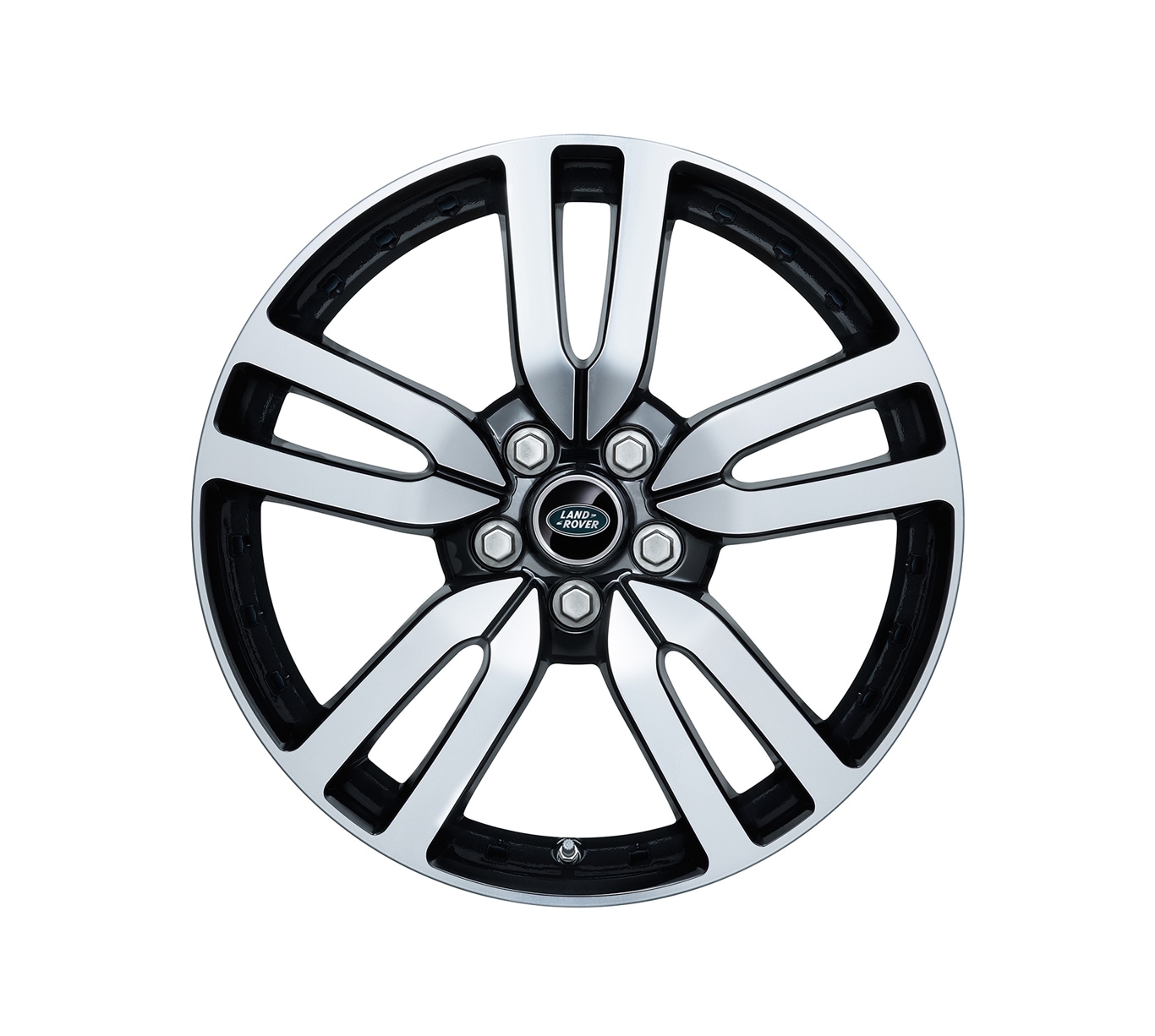 20" Leichtmetallfelge, 5 Doppelspeichen, "Style 510", Schwarz glänzend und diamantgedreht image