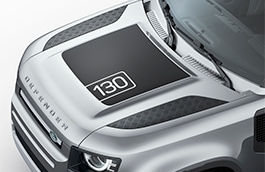 Matte Black Bonnet Decal image